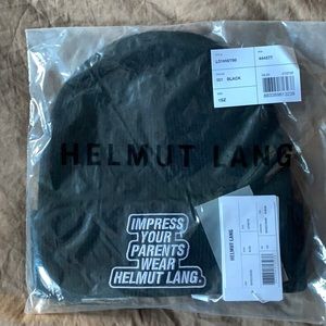 COPY - Black Helmut Lang Unisex hat